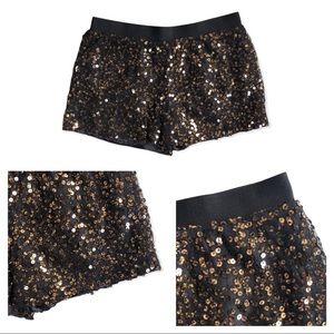 Authentic Icon Mini Sequin Shorts